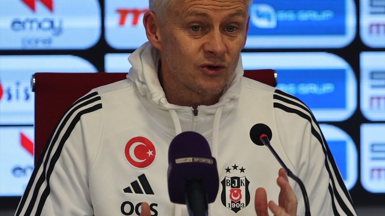 Beşiktaş Teknik Direktörü Ole Gunnar Solskjaer: "Mutluyum, deplasmanda önemli bir galibiyet aldık"