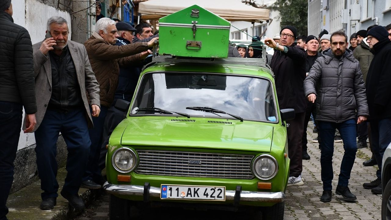 Bilecik'te 'Murat 124' ile Cenaze Taşıma Vasiyeti Yerine Getirildi