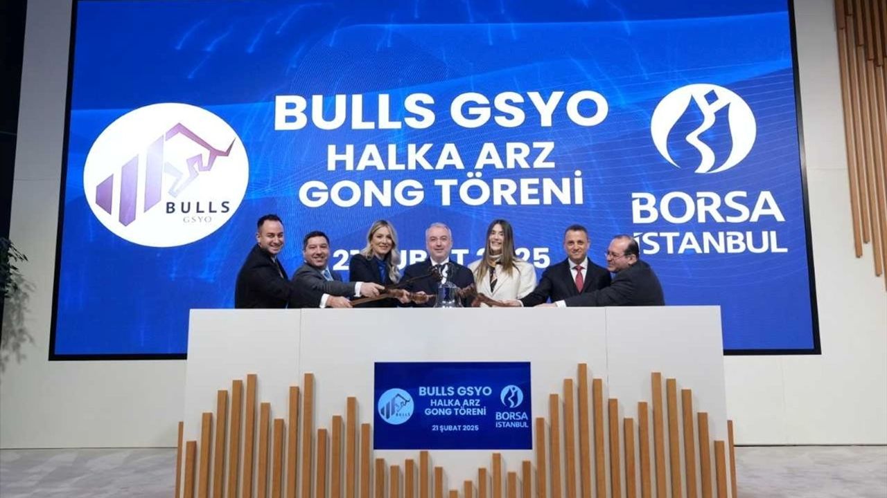 Bulls Girişim Sermayesi Yatırım Ortaklığı Borsa İstanbul'da İşlem Görmeye Başladı
