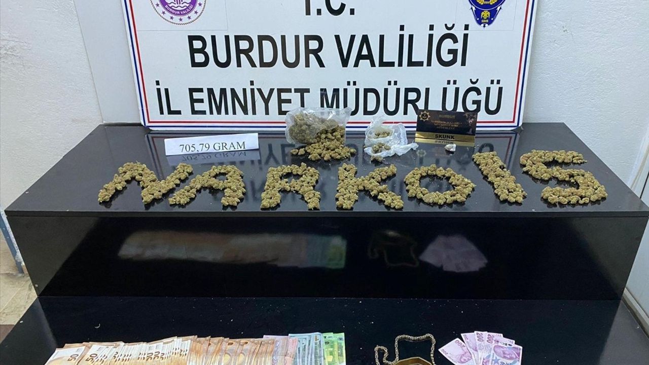 Burdur'da Uyuşturucu Operasyonunda 1 Tutuklama