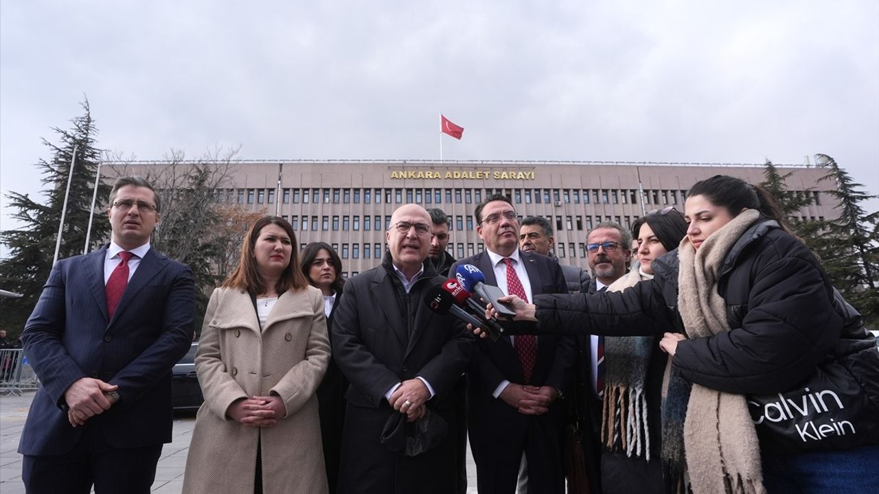 CHP Genel Başkan Yardımcısı Yankı Bağcıoğlu, Ankara Cumhuriyet Başsavcılığı'na İfade Verdi