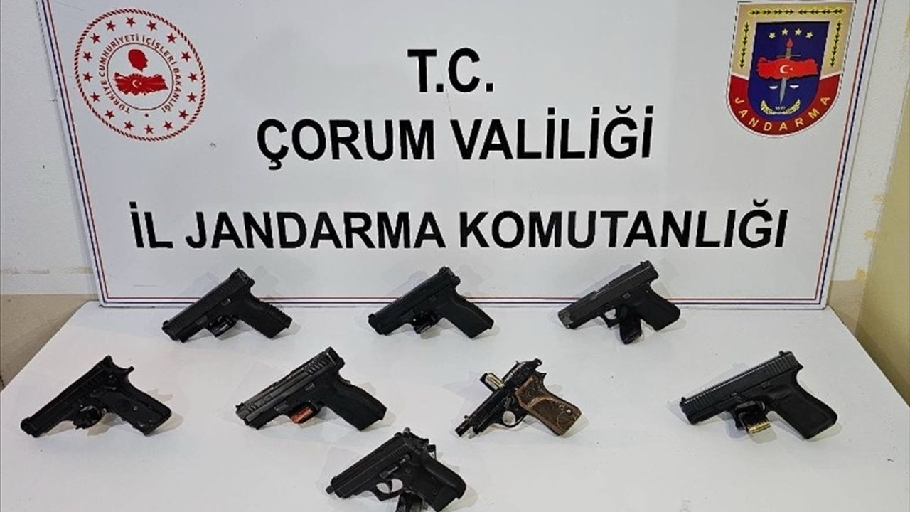 Çorum'da Yasa Dışı Silah Ticareti: Bir Kişi Tutuklandı