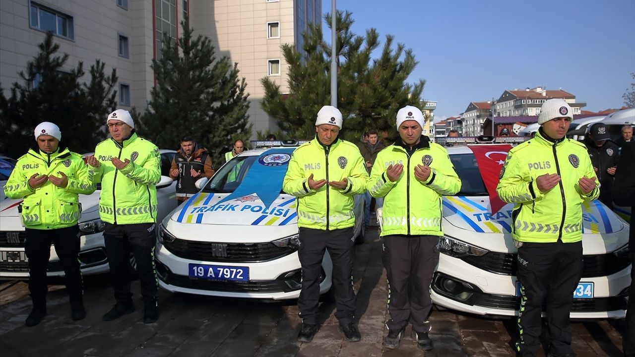 Çorum Emniyet Müdürlüğü, 21 Yeni Araçla Güvenliği Artırdı