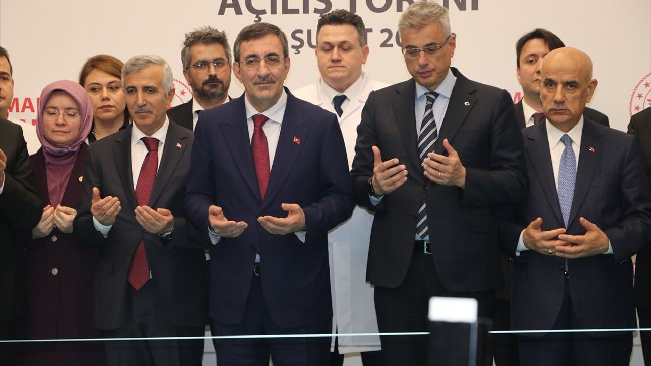 Cumhurbaşkanı Yardımcısı Yılmaz, Kahramanmaraş Devlet Hastanesi Açılışında Projeleri ve Gelecek Vizyonunu Açıkladı