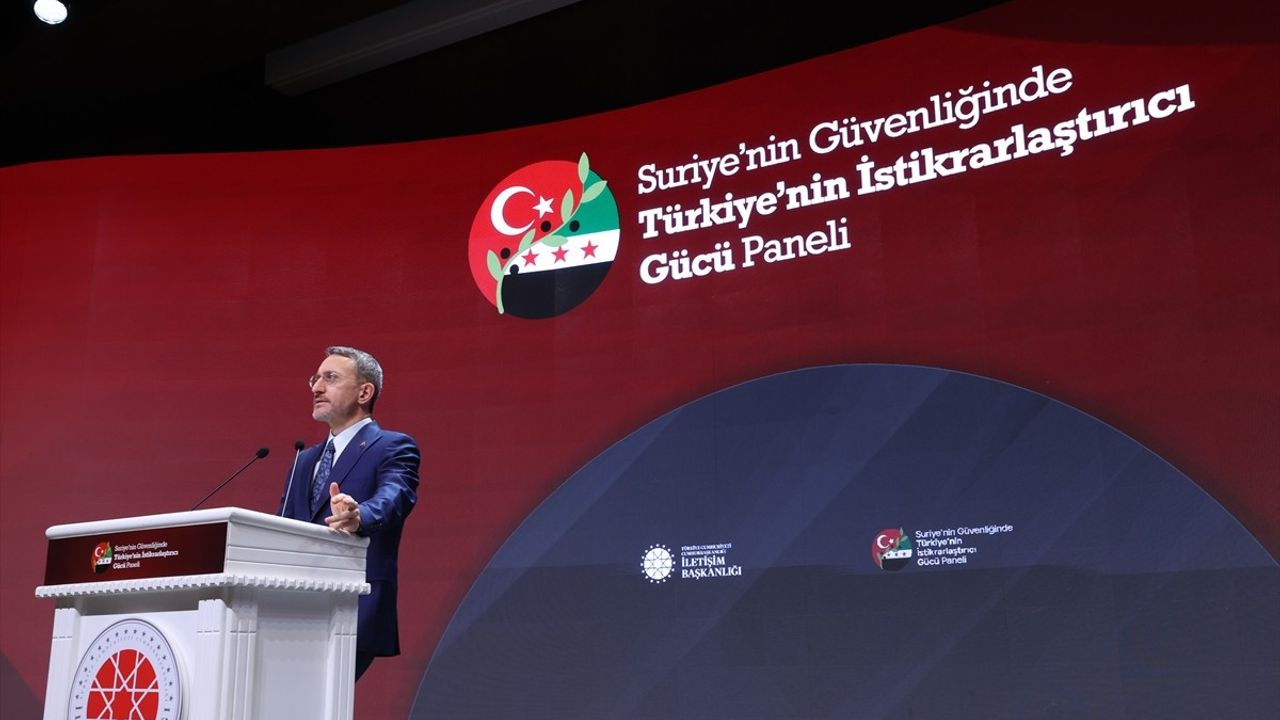 Cumhurbaşkanlığı İletişim Başkanı Altun, Suriye'nin Güvenliğinde Türkiye'nin Rolünü Vurguladı