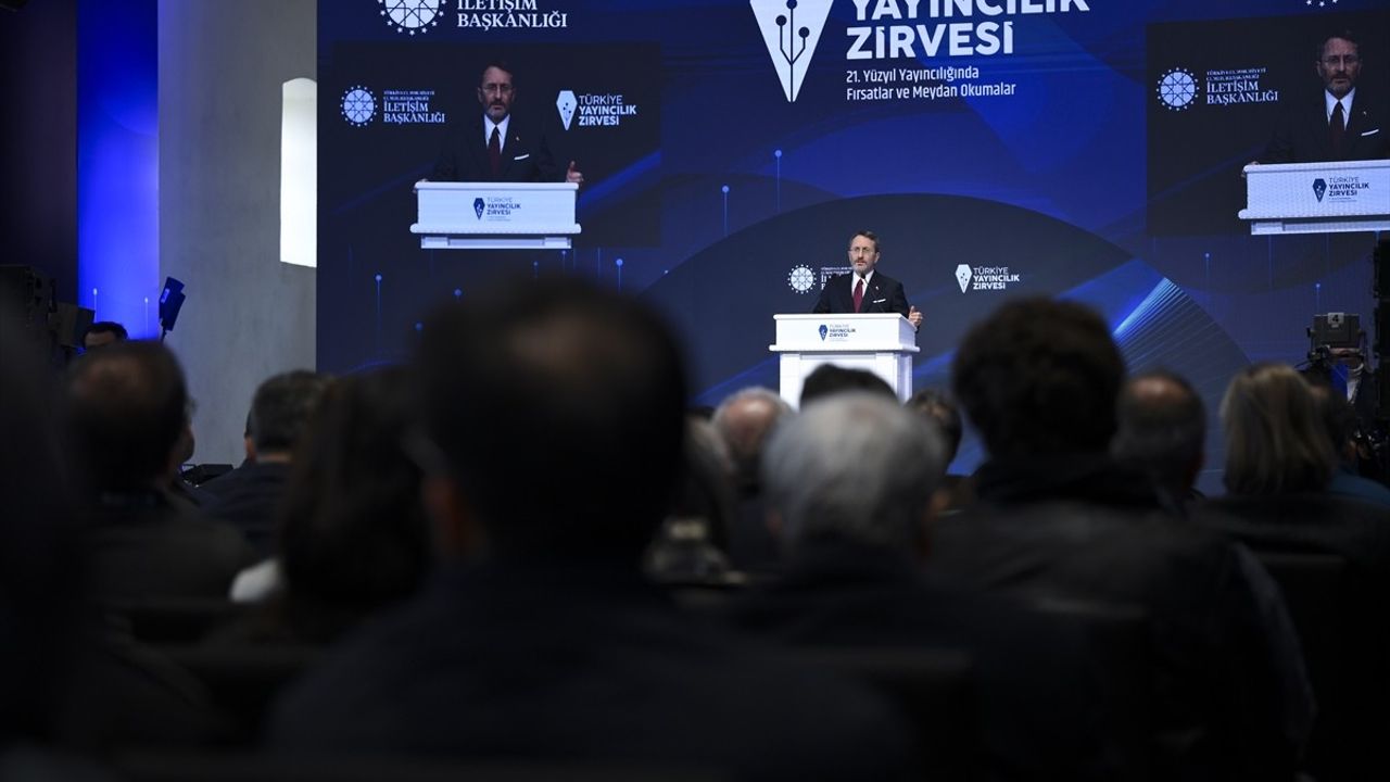 Cumhurbaşkanlığı İletişim Başkanı Altun, Türkiye Yayıncılık Zirvesi'nde konuştu