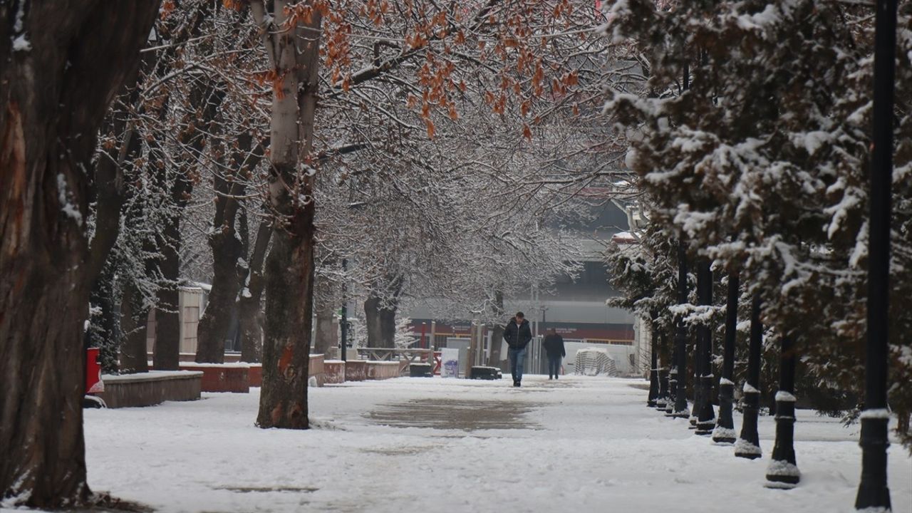Doğu Anadolu Bölgesi'nde Kar Yağışı Başladı