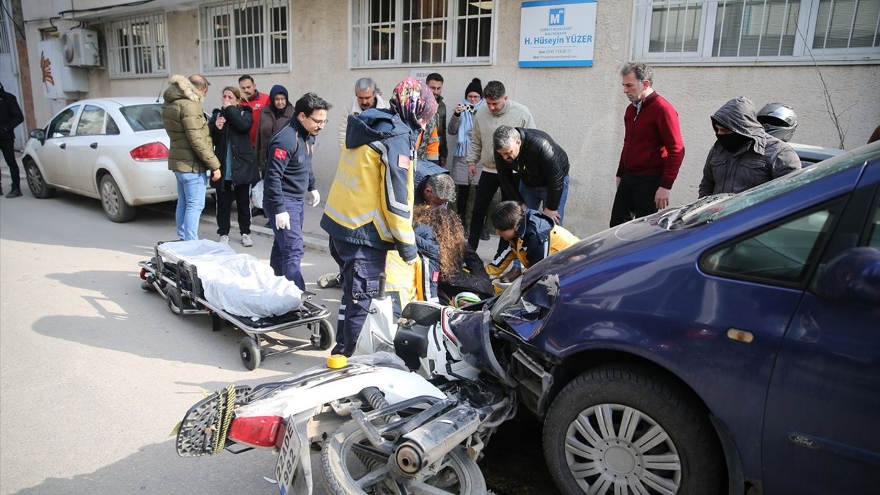 Edirne'de Motosiklet Kazası: 2 Yaralı
