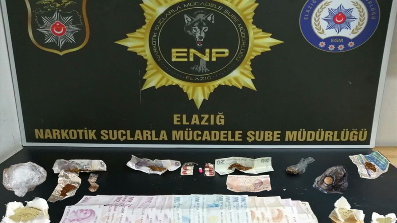 Elazığ'da Asayiş Operasyonlarında 5 Şüpheli Tutuklandı