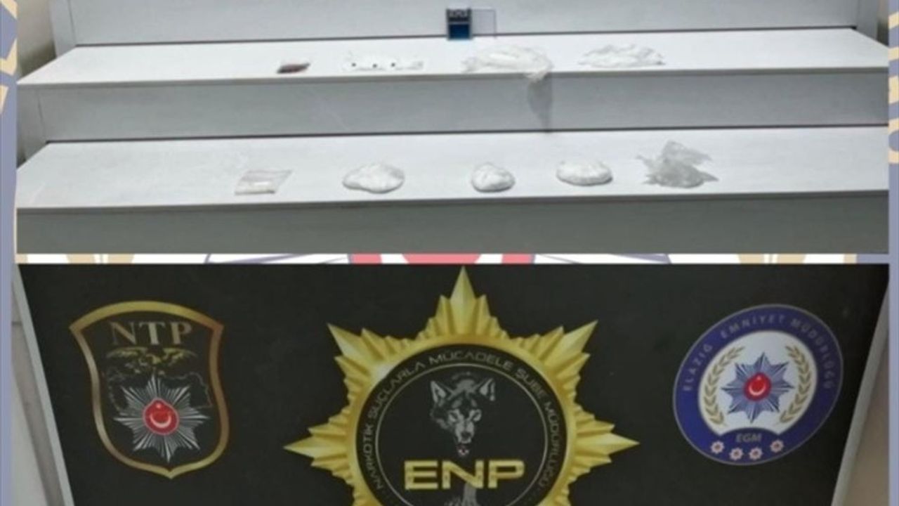 Elazığ'da Uyuşturucu Operasyonunda 5 Şüpheli Tutuklandı