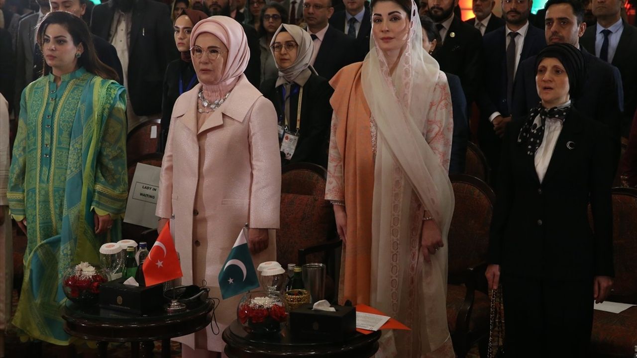 Emine Erdoğan, Pakistan'da Sürdürülebilirlik İçin Döngüsel Ekonomi Vurgusu Yaptı
