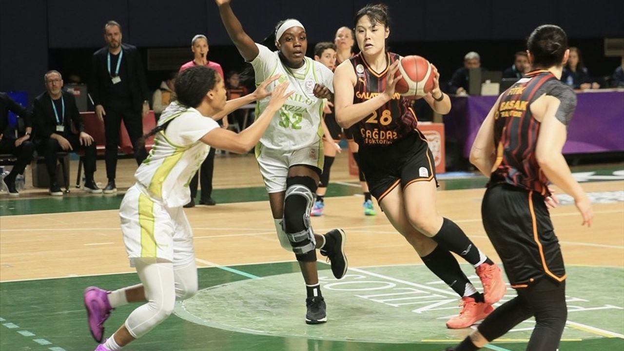 Galatasaray Çağdaş Faktoring, Danilos Pizza'yı Deplasmanda Geçti