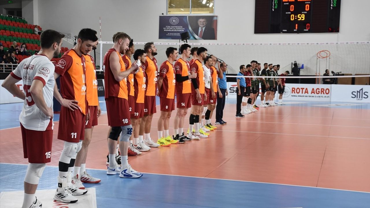 Galatasaray HDI Sigorta, Rams Global Cizre Belediyespor'u Deplasmanda 3-1 Yendi