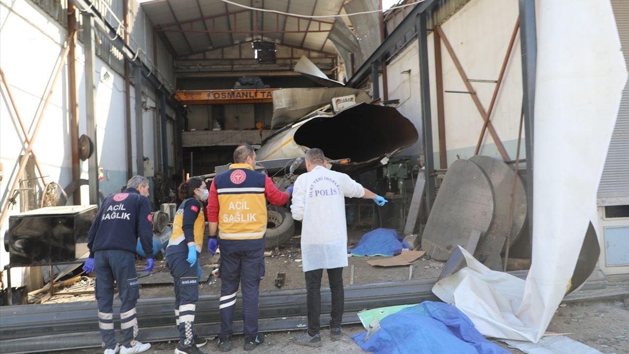 Gaziantep'teki Yakıt Tankeri Patlamasında İki Kişi Hayatını Kaybetti