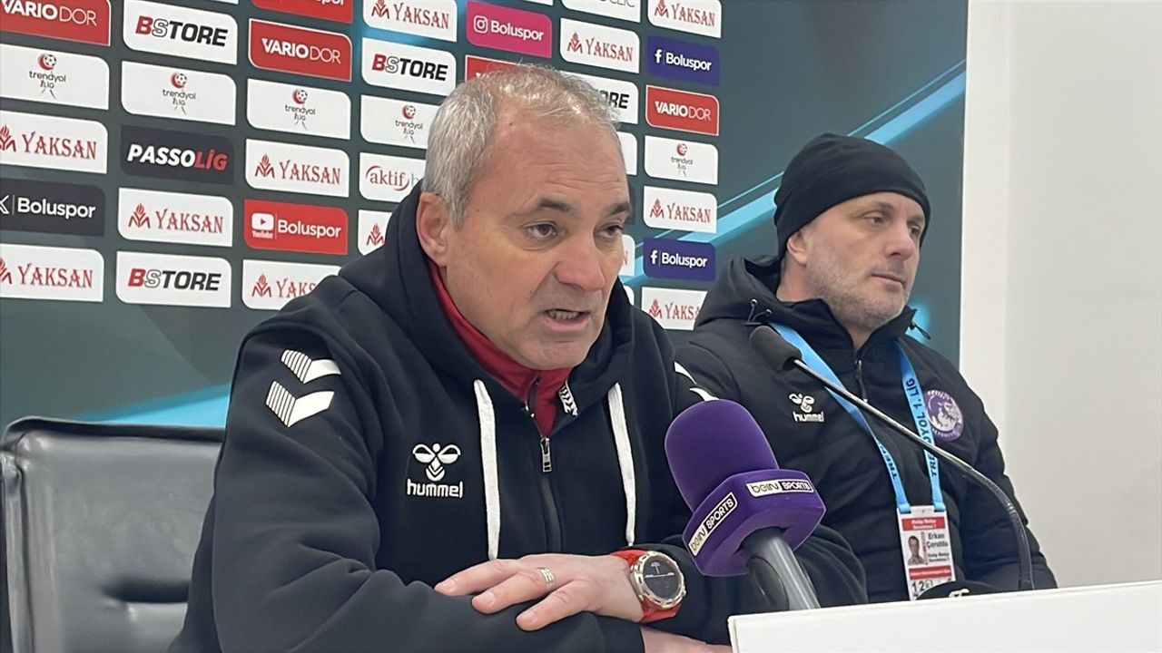 Geosis Boluspor ve Ankara Keçiörengücü Maç Sonrası Değerlendirmeler