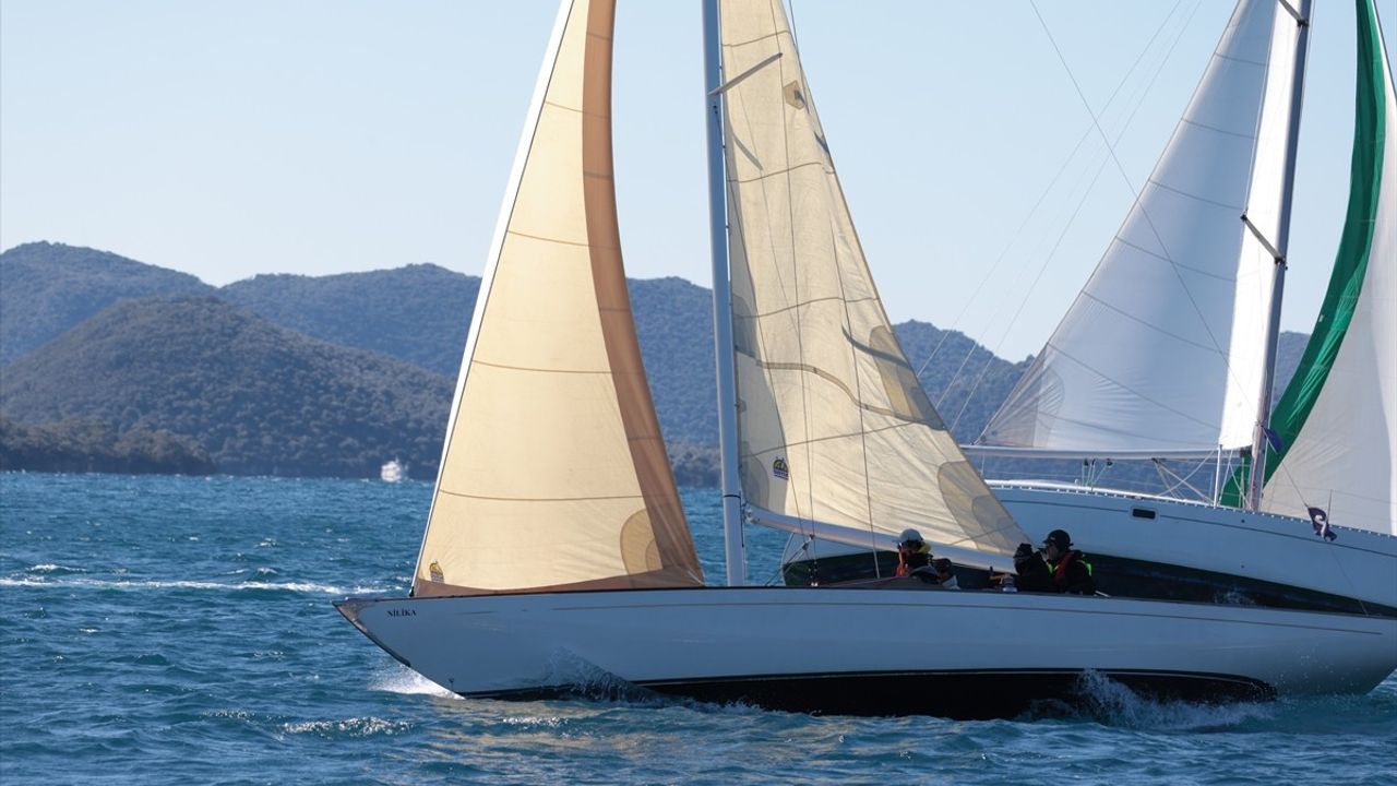 Göcek Kış Trofesi Yat Yarışları'nın İkinci Ayağı Başladı