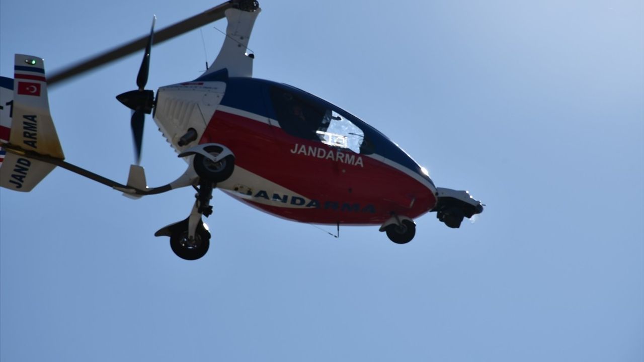 Hatay'da Cayrokopter Destekli Trafik Denetimi Yapıldı