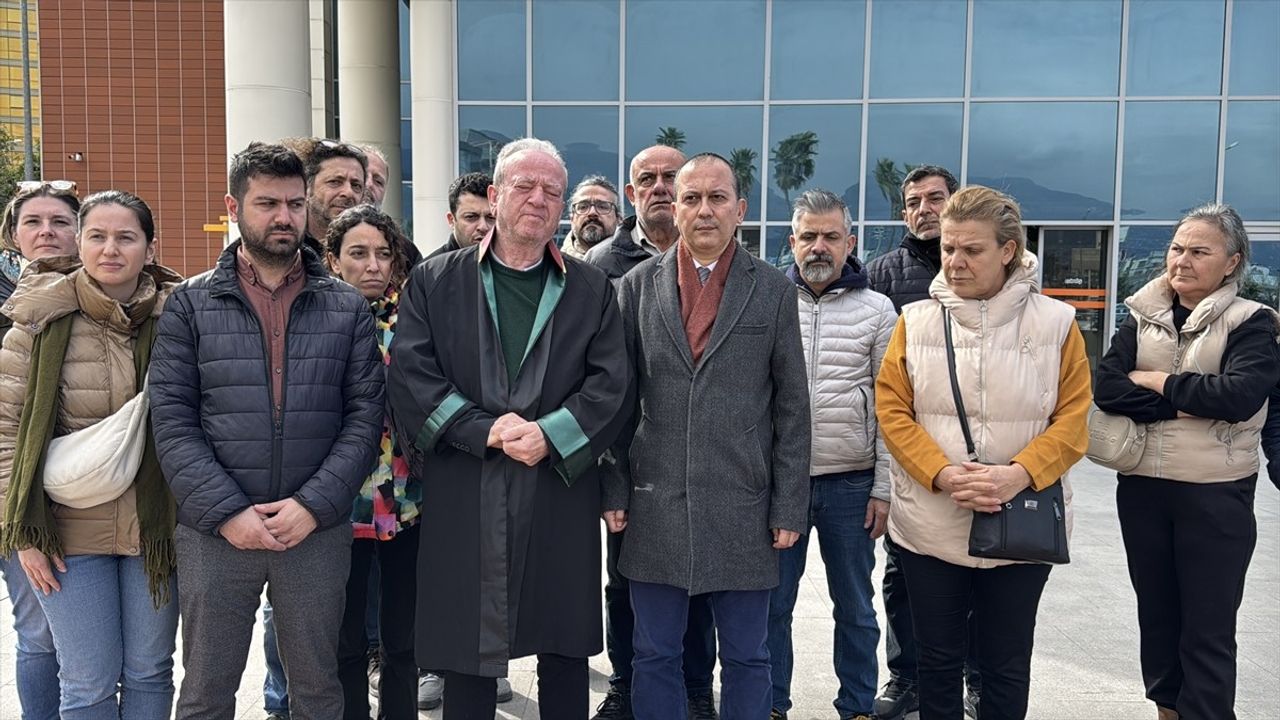 Hatay'da MCG Towers Davasında 13 Sanığın Yargılanmasına Devam Ediliyor