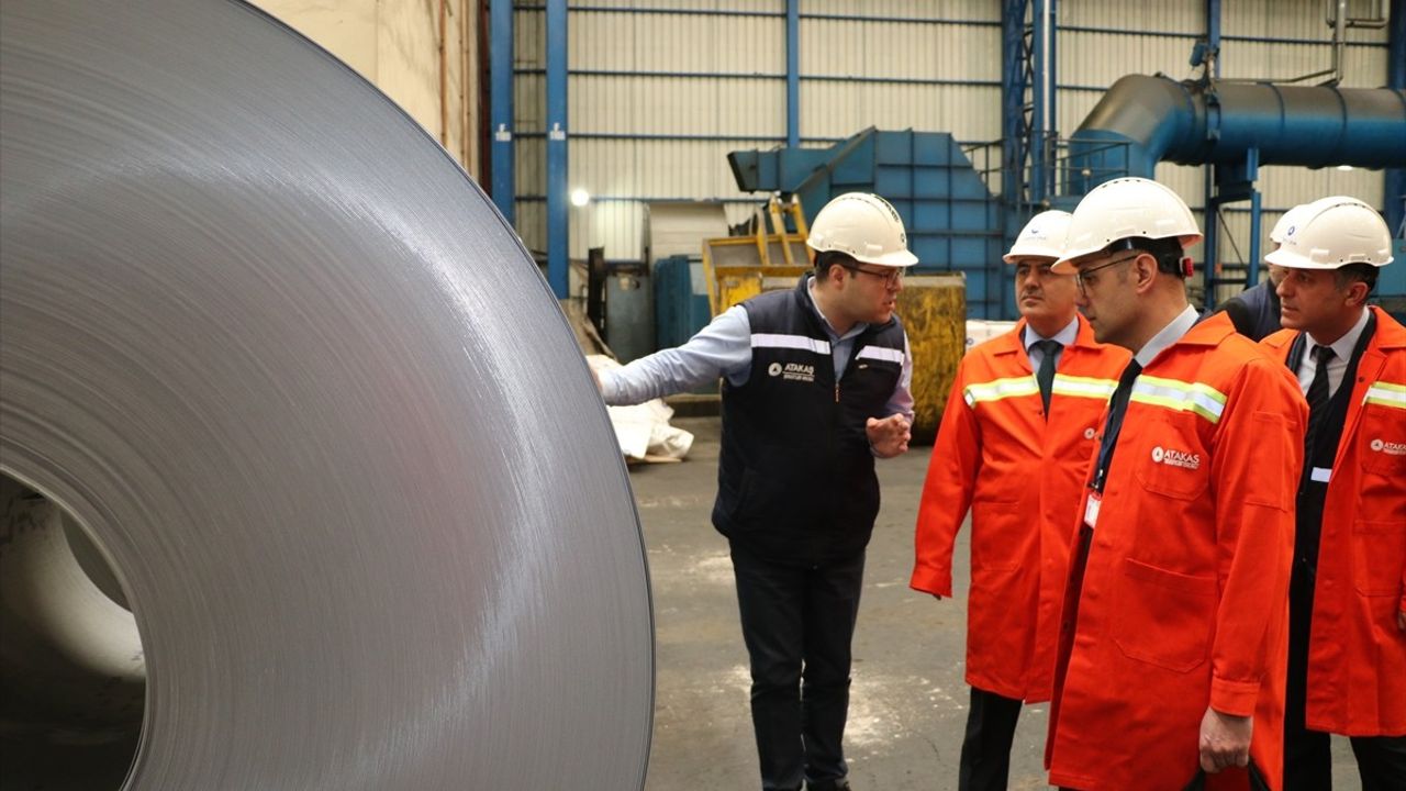 Hatay'da Yassı Çelik Üretimi Yapan Firmalara Denetim