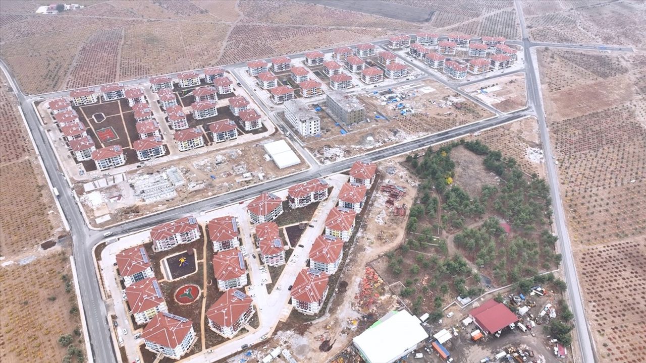 İslahiye'de Deprem Konutları Tamamlandı
