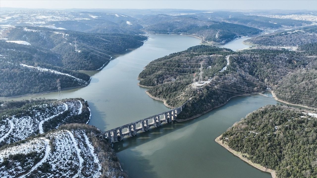 İstanbul Barajlarındaki Doluluk Oranı Kar Yağışlarıyla Yüzde 72'ye Yükseldi