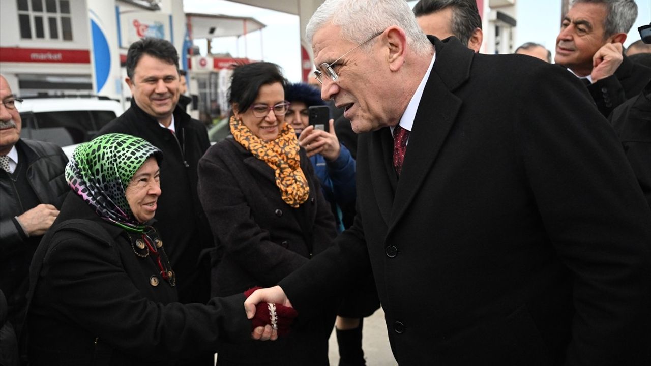 İYİ Parti Genel Başkanı Müsavat Dervişoğlu Kayseri'de Ziyaretlerde Bulundu