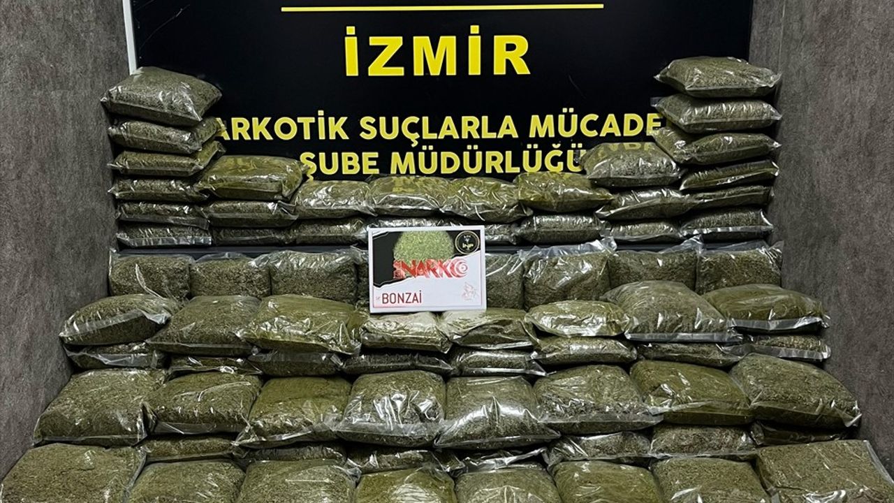 İzmir'de 102 Kilogram Sentetik Uyuşturucu Operasyonu: Bir Tutuklama