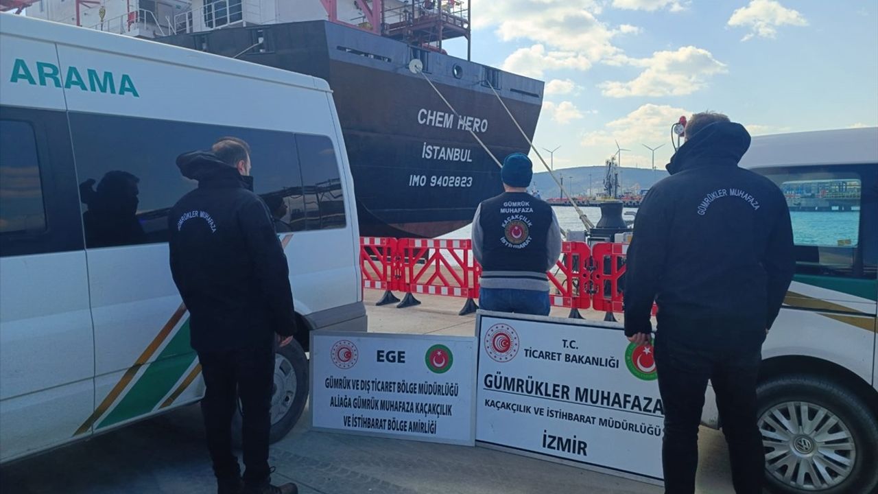 İzmir'de 20 Ton 600 Kilogram Kaçak Akaryakıt Ele Geçirildi
