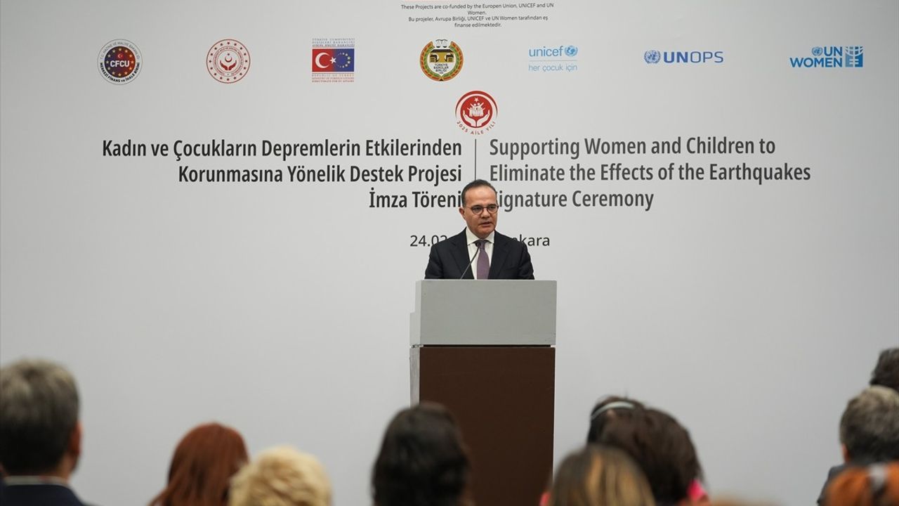 Kadın ve Çocukların Depremlerden Korunması İçin Yeni Projeler Hayata Geçti