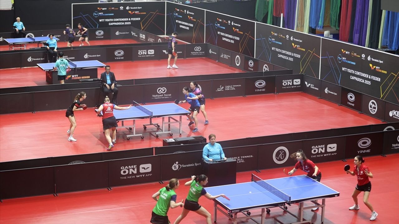 Kapadokya Uluslararası Genç ve Büyükler Masa Tenisi Müsabakaları Sona Erdi