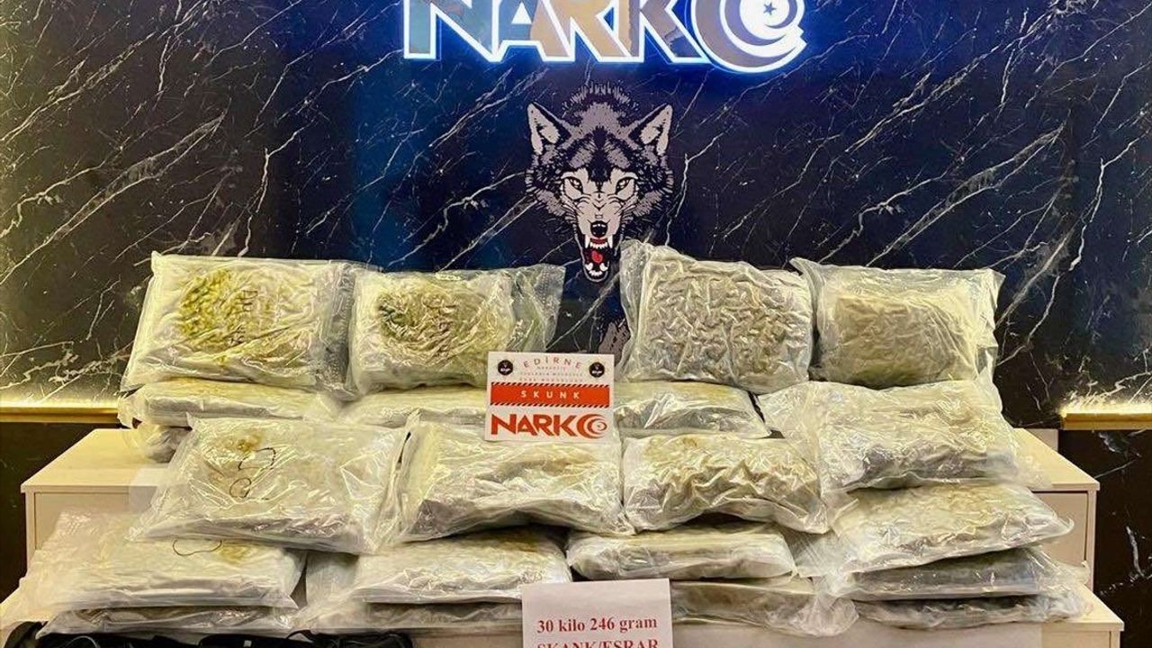 Kapıkule Sınır Kapısı'nda 30 Kilo 246 Gram Uyuşturucu Ele Geçirildi