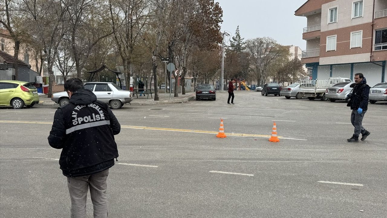 Karaman'da Silahlı Kavga Güvenlik Kamerasına Yansıdı