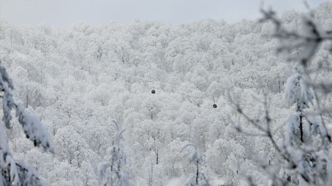 Kartepe'de Kış Turizmi Yoğunluğu: Kar Keyfi