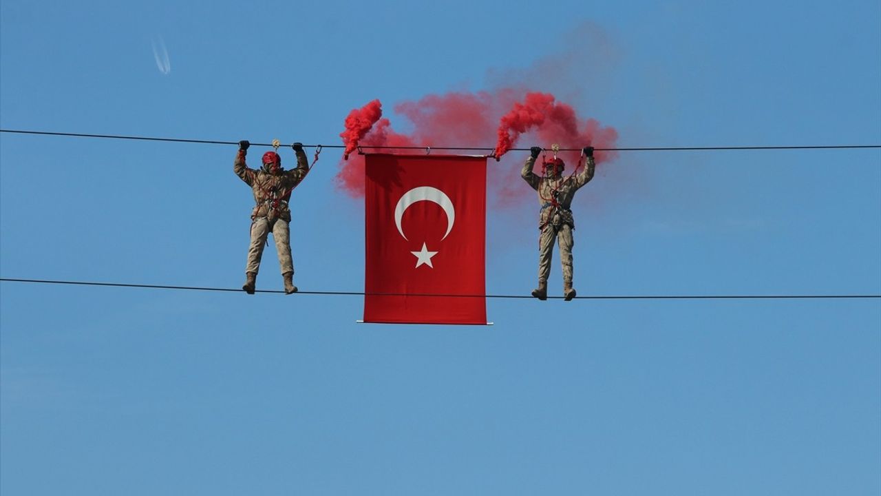 Kastamonu'da Uzman Erbaşlar Yemin Töreni Düzenlendi
