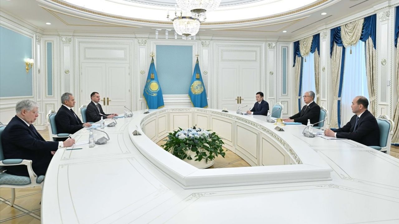 Kazakistan ve Rusya Arasında Bölgesel Güvenlik İşbirliği Görüşüldü