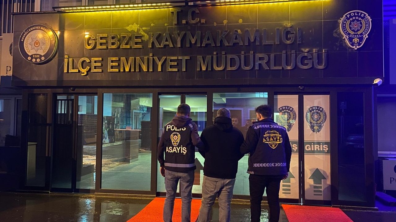 Kocaeli'de Hakkında Kesinleşmiş Ceza Bulunan 14 Hükümlü Yakalandı