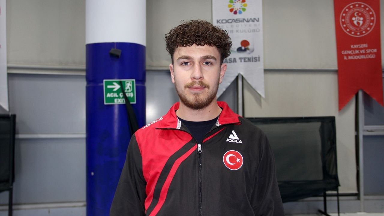 Masa Tenisine 6 Yaşında Başlayan Ayten Ceren Kahraman, Dünya Şampiyonası için Hedef Belirledi