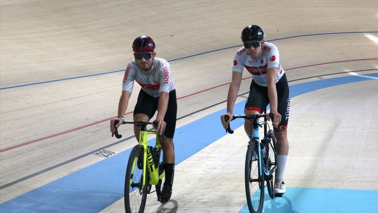 Milli Bisikletçi Ramazan Yılmaz, UCI Pist Bisikleti Uluslar Kupası'na Hazırlanıyor