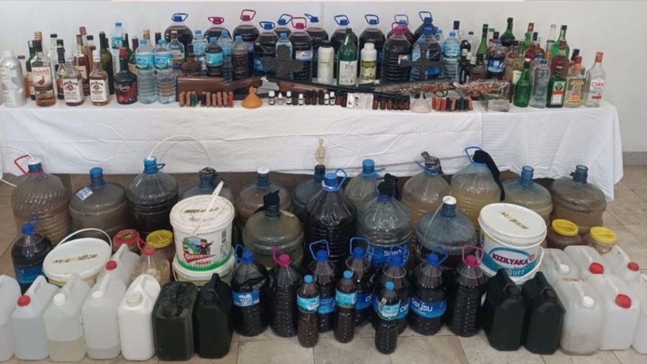 Muğla'da Sahte İçki Operasyonu: 1 Şüpheli Gözaltında