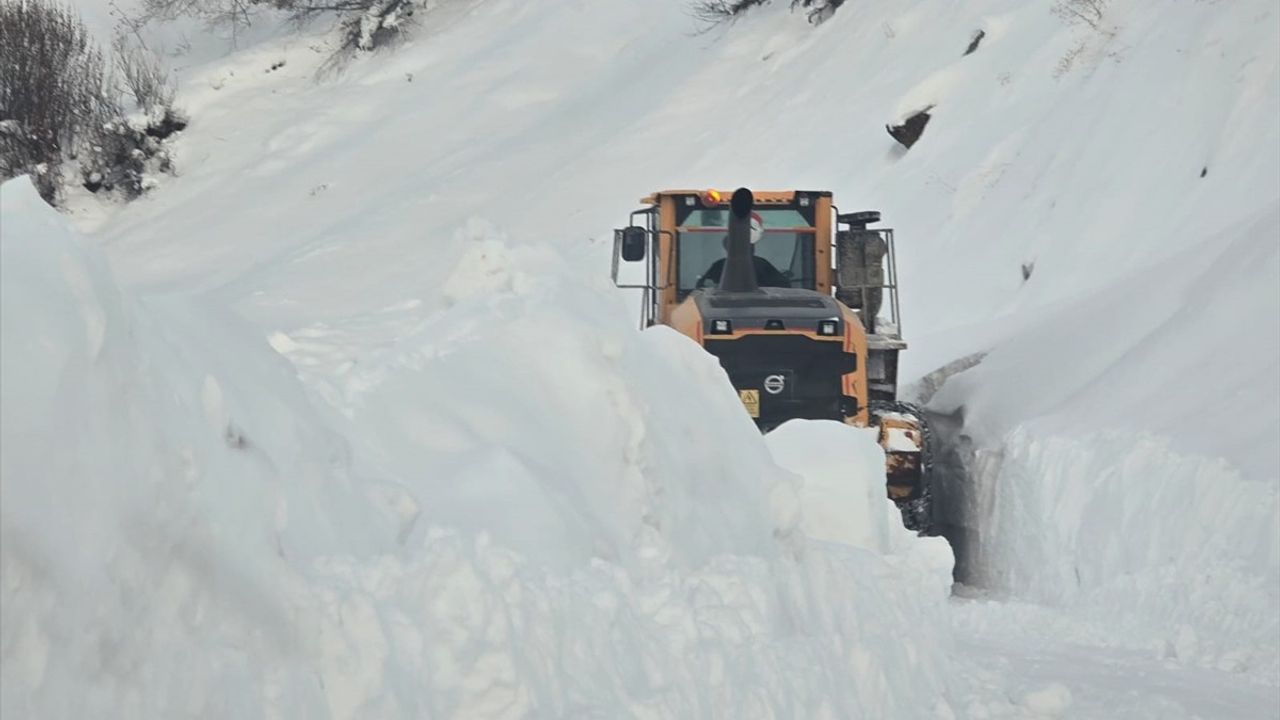 Muş ve Hakkari'deki Beş Yerleşim Yerinin Yolu Ulaşıma Açıldı