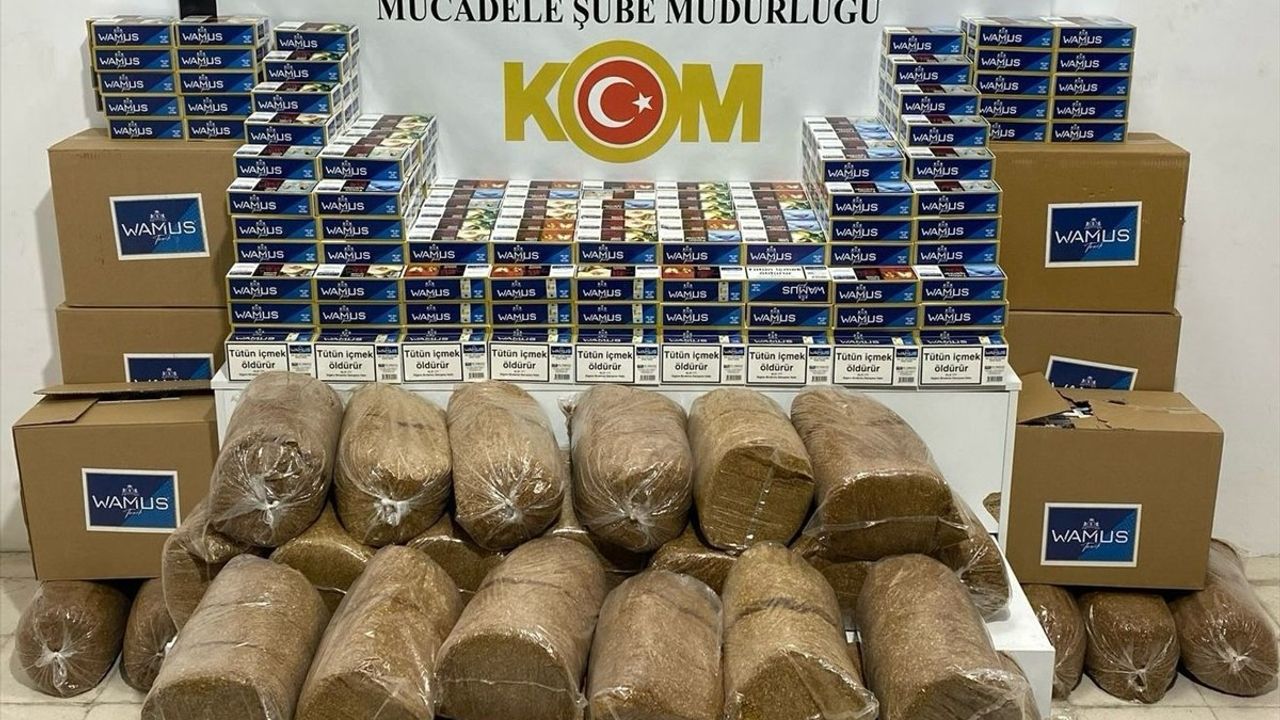 Samsun'da Kaçakçılık Operasyonu: 5 Şüpheli Gözaltına Alındı