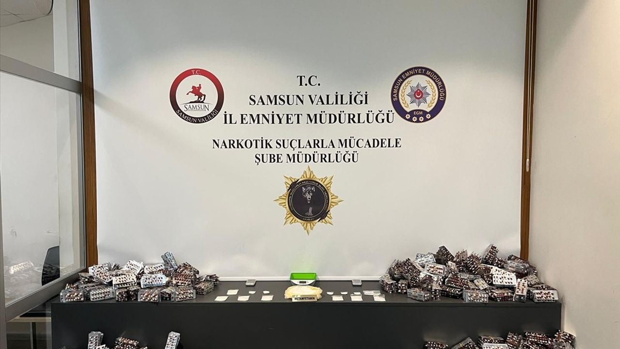 Samsun'da Uyuşturucu Operasyonu: Şüpheli, 3 Ev Kiralamış