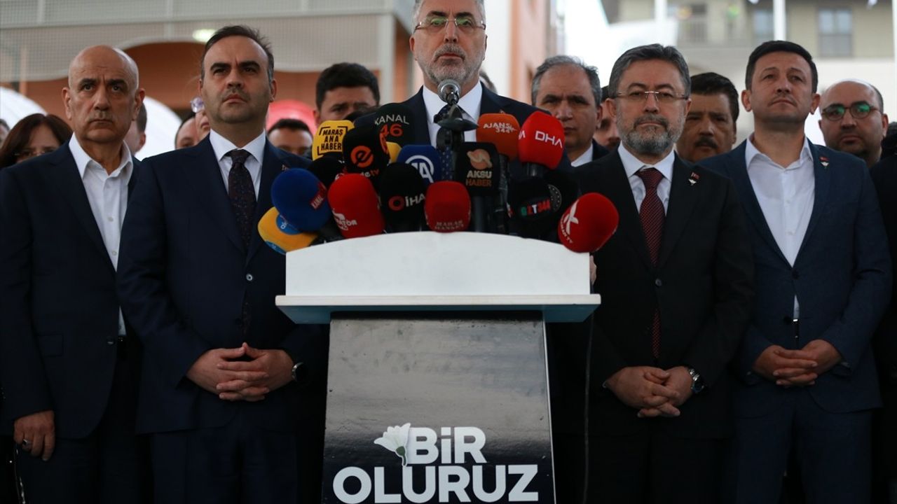 Sanayi ve Teknoloji Bakanı Kacır, Deprem Yatırımlarını Kahramanmaraş'ta Açıkladı
