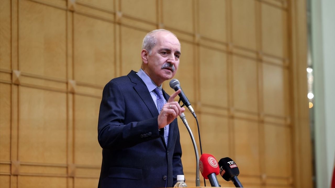 TBMM Başkanı Kurtulmuş, Japonya'da Türk Toplumunun Temsilcileriyle Bir Araya Geldi