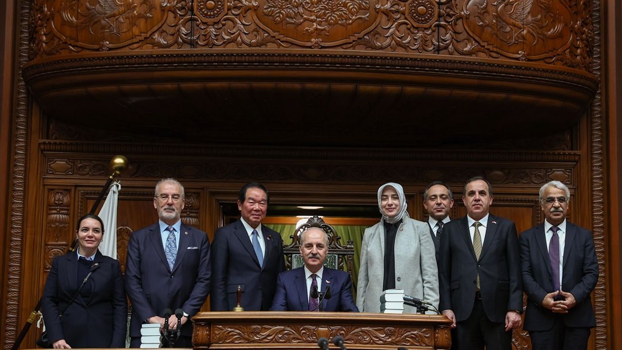 TBMM Başkanı Numan Kurtulmuş, Japonya Temsilciler Meclisi Başkanı ile Görüştü