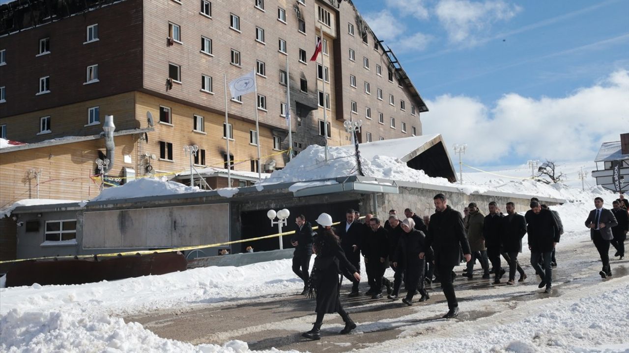 TBMM Kartalkaya'nın Yangınını Araştırma Komisyonu İncelemelerde Bulundu