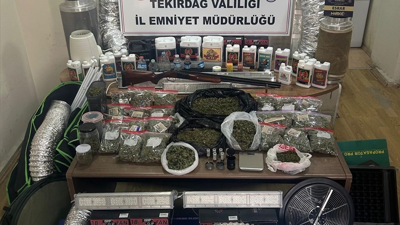 Tekirdağ Çorlu'da Uyuşturucu Operasyonu: 4 Kilogram Esrar Ele Geçirildi