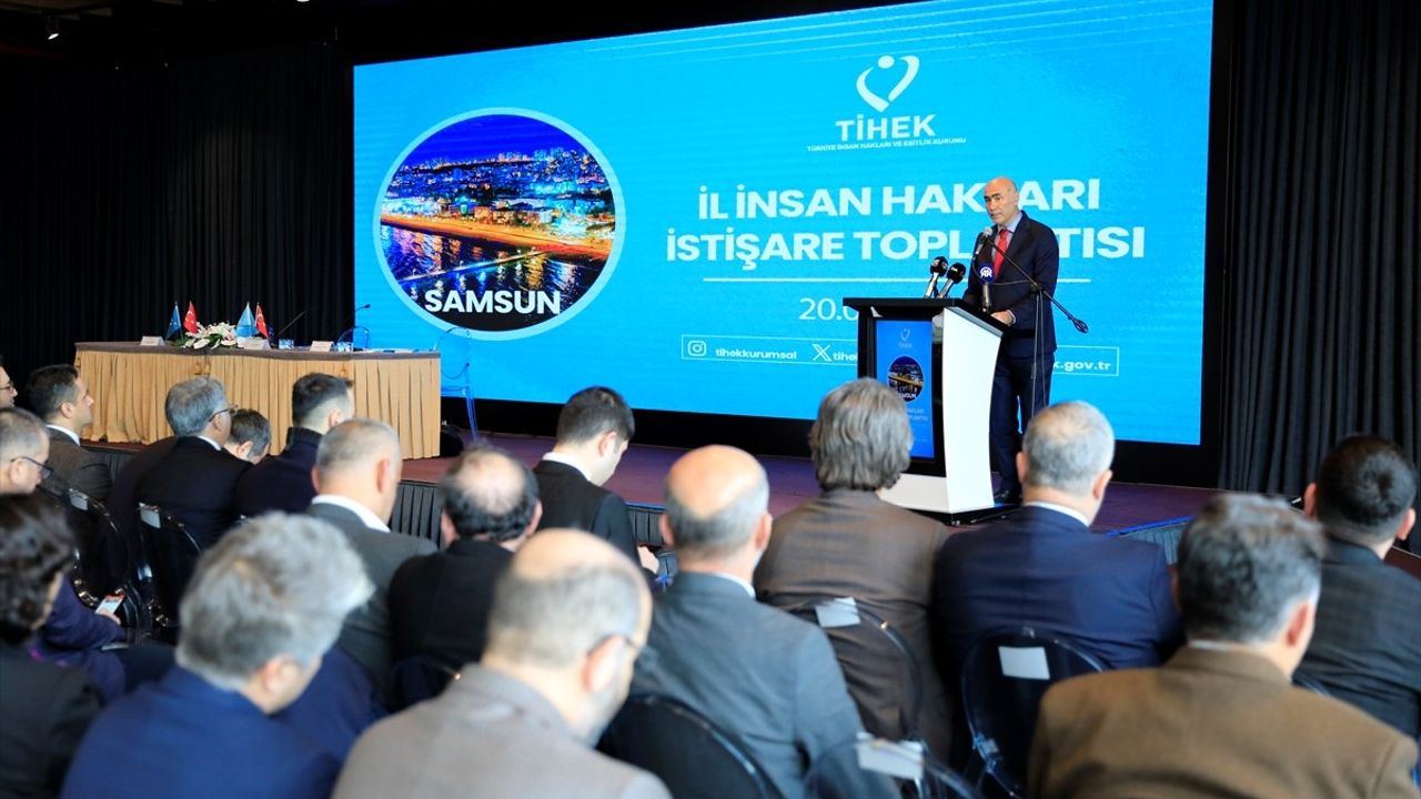 TİHEK İkinci Başkanı Tiryaki, İnsan Hakları ve Gazze'deki İhlalleri Ele Aldı