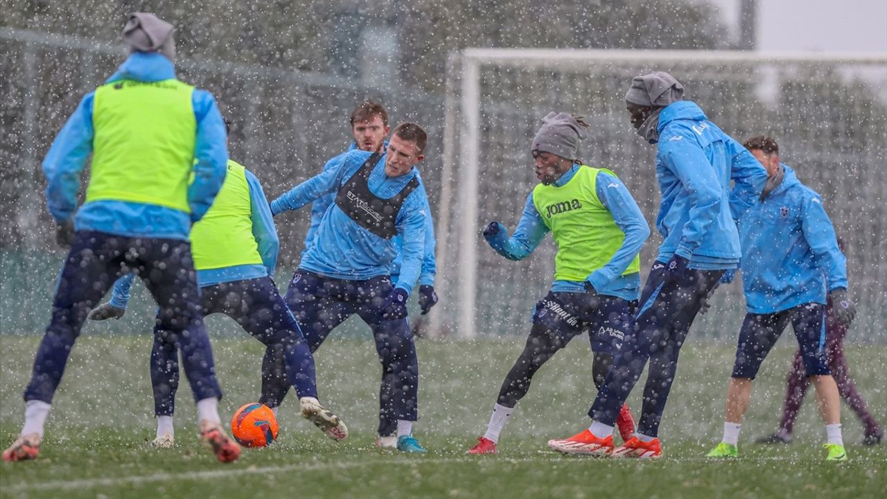 Trabzonspor, Gaziantep FK Maçına Hazırlıklarını Sürdürüyor