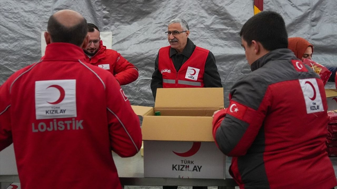 Türk Kızılay 7,1 Milyon İhtiyaç Sahibine Ulaşacak